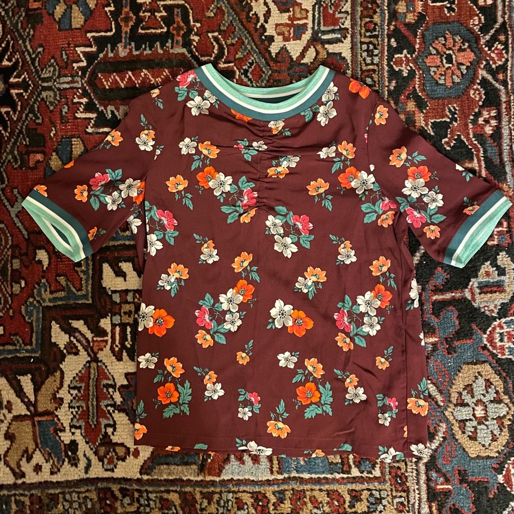 NWT Maje Floral Top